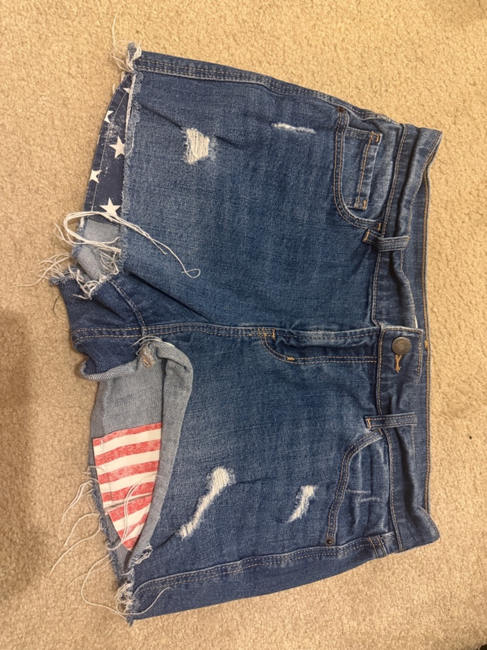 Old navy boyfriend midrise shorts